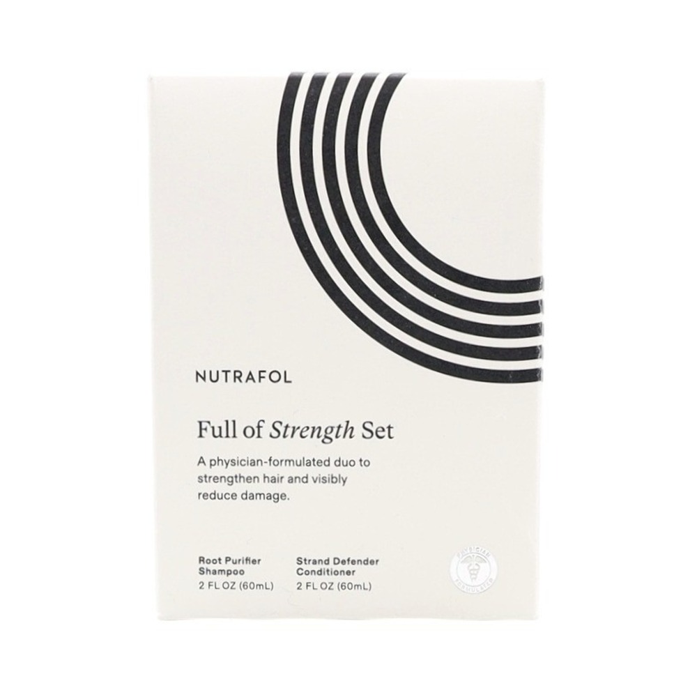 Nutrafol - Full of Strength Set - Shampoo & Conditioner - 2x 2 FL OZ / 60 mL